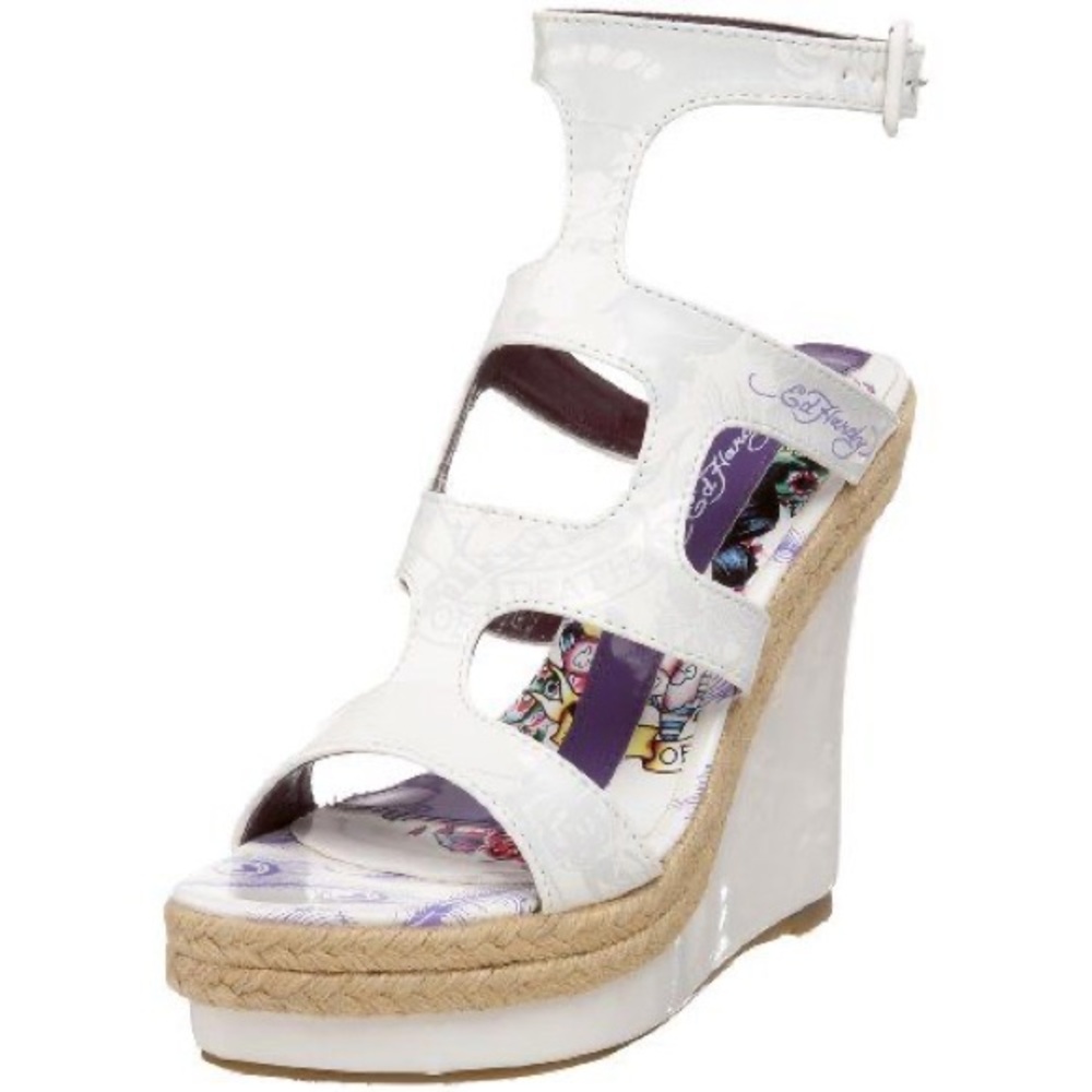 ED HARDY LA JOLLA WEDGE SANDAL